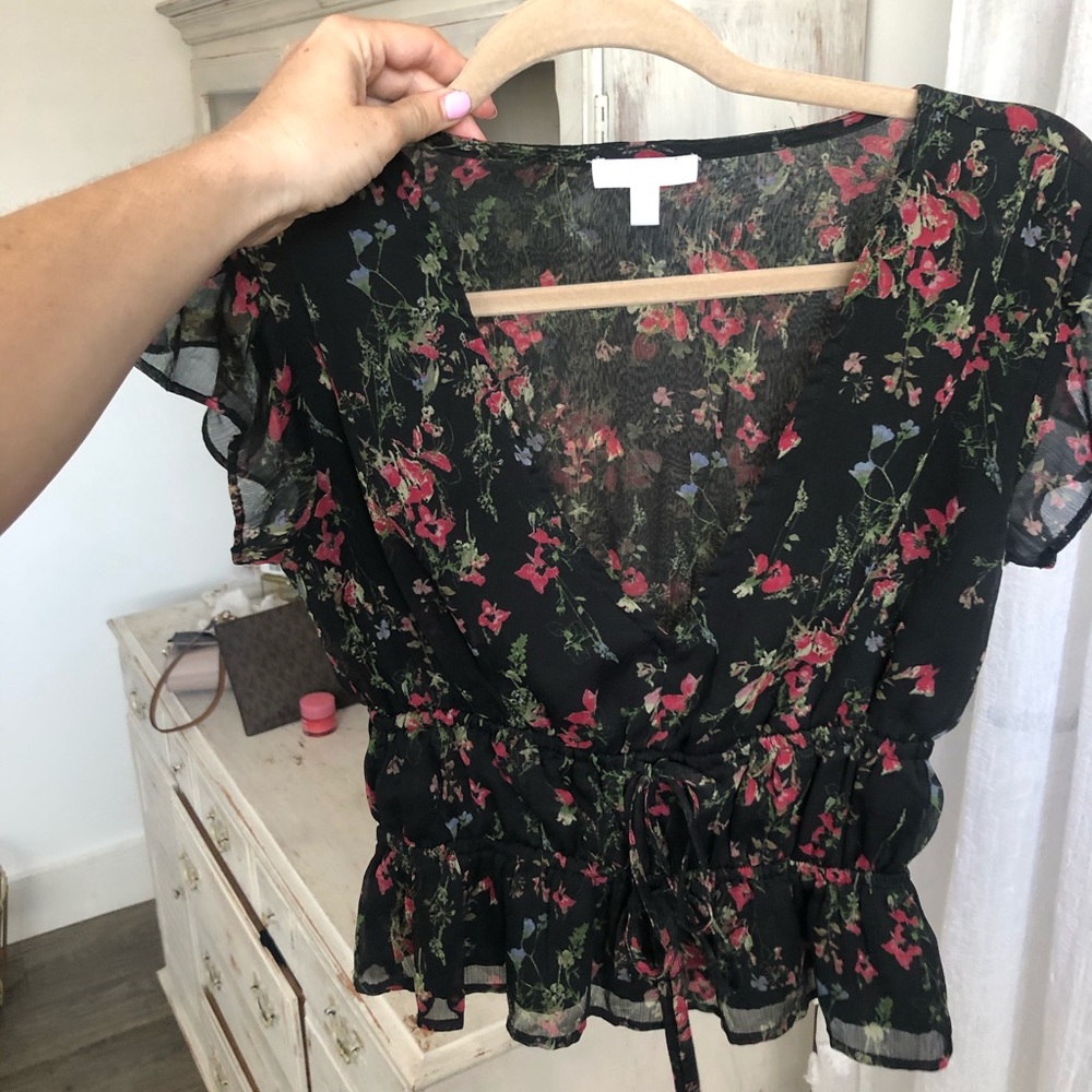 Floral blouse